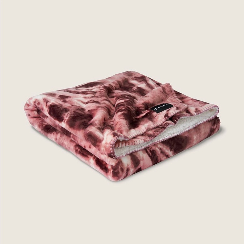 NWT - Victoria’s Secret PINK Tie Dye Blanket